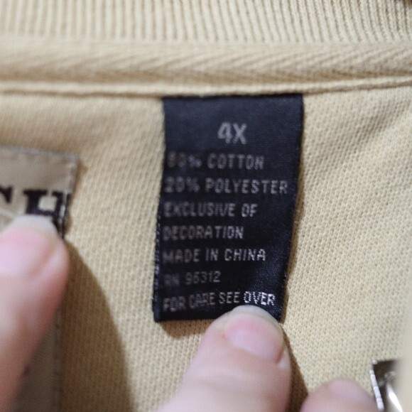 Enyce Tan & Cream Streetwear Full Zip Track Jacket Y2K HipHop Jacket 4X - Picture 9 of 14